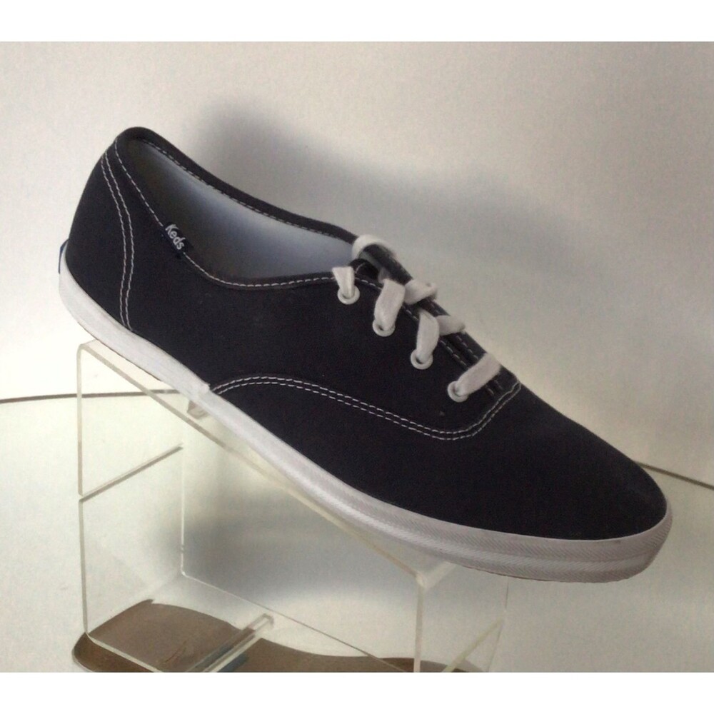 KEDS Woman's Champion Blue Original Sneakers, WF342000M (Size 8.5 M)